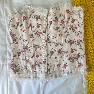 Vintage inspired corset